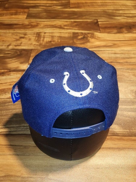 Vintage Starter Brand Indianapolis Colts Snapback Hat Cap Quality Embroidered 100 % Wool Nice