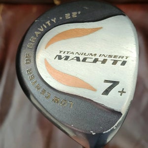 Used Men's Right Handed Fairway Wood 7+ Mach TI 22 degree