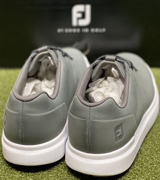 FootJoy Contour Casual Men's Golf Shoes 54089 Charcoal 11.5 Wide