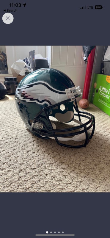 Riddell Philadelphia Eagles VSR4 Full-Size Replica Football Helmet