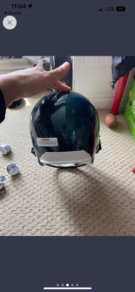 Riddell Philadelphia Eagles VSR4 Full-Size Authentic Football Helmet