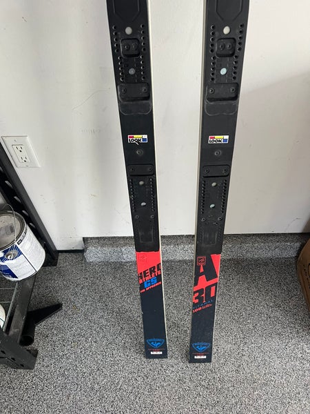 Rossignol Hero GS Pro JUNIOR Race Skis 158cm/18m – VG Cond