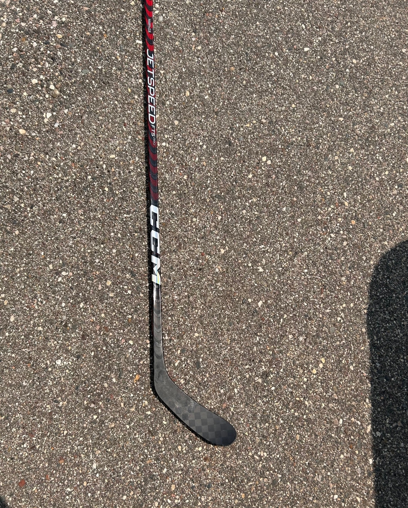 Used Senior Left Hand 75 Flex P28 Pro Stock JetSpeed FT5 Pro Hockey Stick (James)