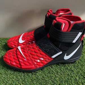 *SOLD* Nike Force Savage Elite 2 TD Red Black AH3999-003 Men’s Football Cleats 15 NEW