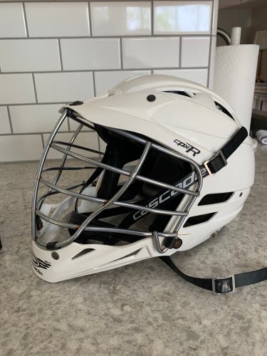 White Cascade CPX-R Helmet