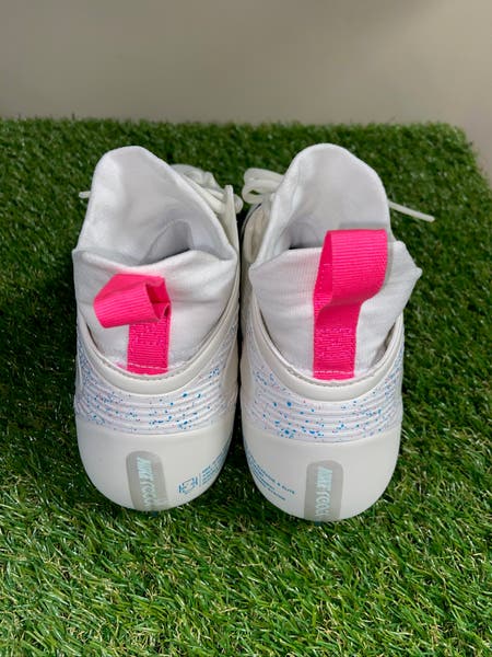 SOLD* Nike Alpha Huarache 8 Elite LAX Lacrosse Cleats White  display picture 3