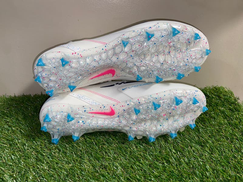 SOLD* Nike Alpha Huarache 8 Elite LAX Lacrosse Cleats White  display picture 3