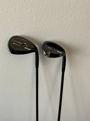 Used Right Handed Steel Shaft ES21 Wedge Set