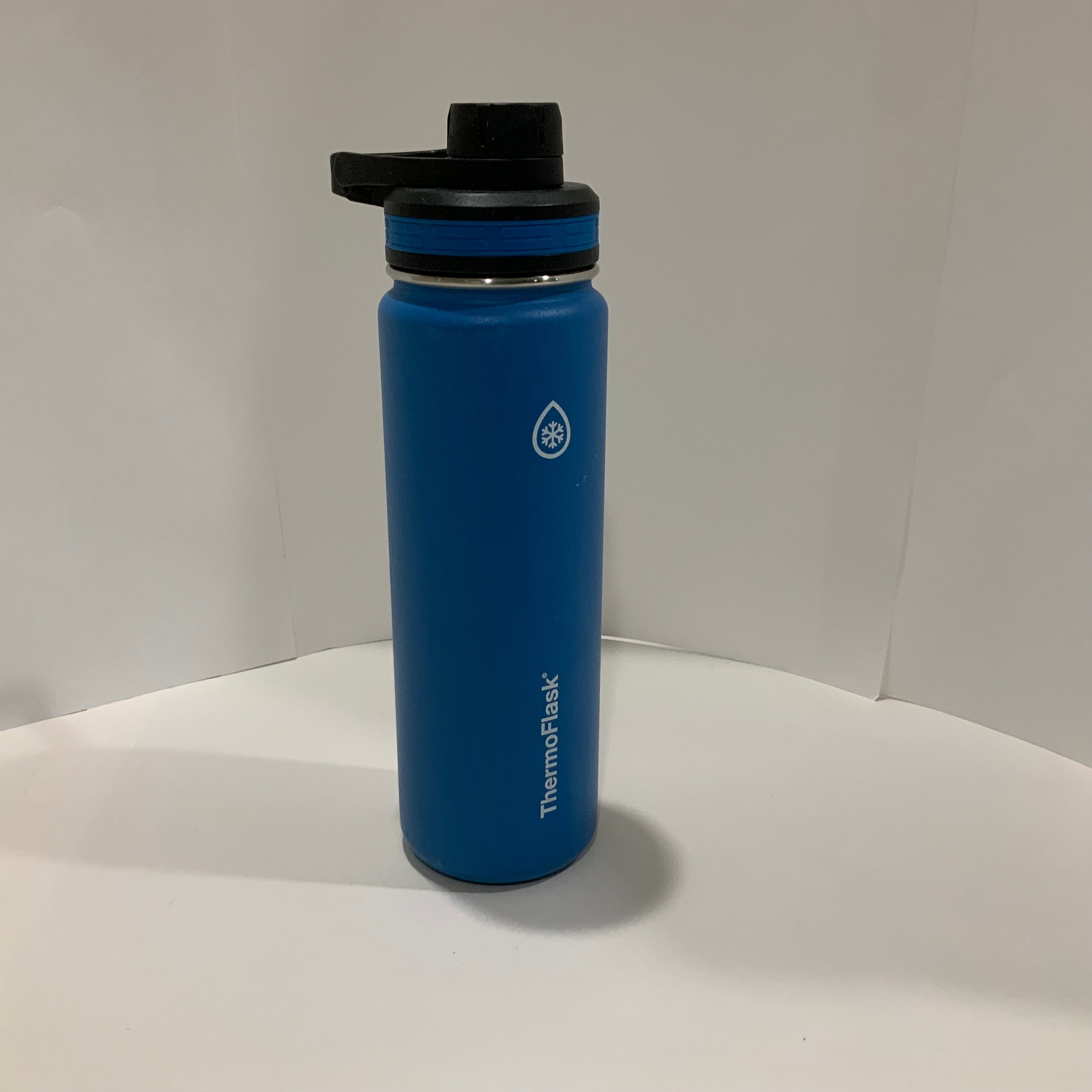 THIRSTWORKS Vacuum Insulated Sports Water Bottles 40 OZ Blue