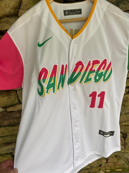 Youth's San Diego Padres White 2022 City Connect Player Jersey