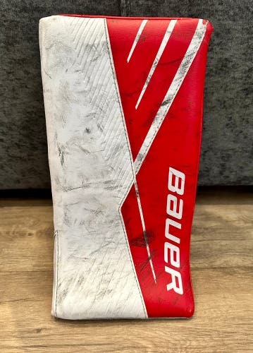 Bauer Supreme S20 3S Blocker Intermediate Red White - VGUC - Blocker only