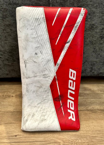 Bauer Supreme S20 3S Blocker Intermediate Red White - VGUC - Blocker only