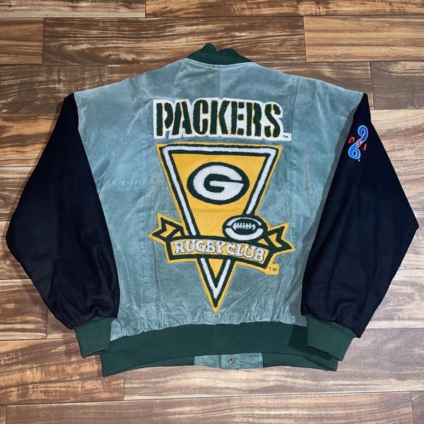 Maker of Jacket NFL Green Bay Packers Multicolor Leather