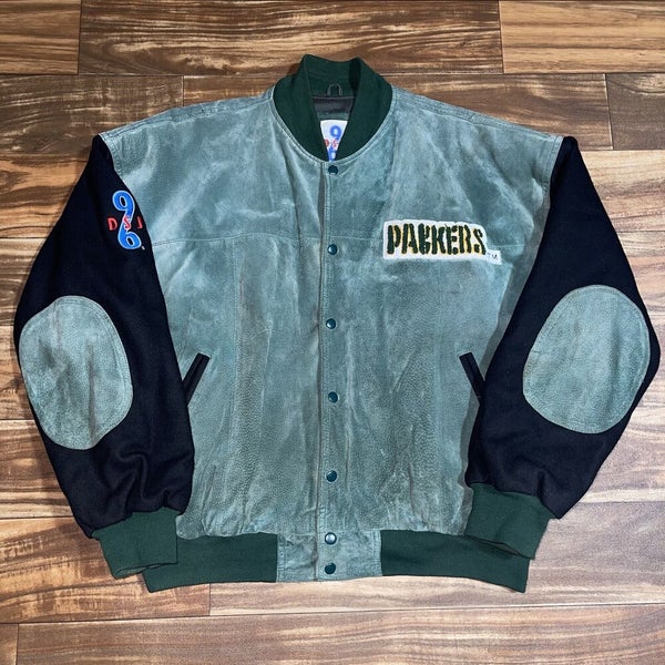 Maker of Jacket NFL Green Bay Packers Multicolor Leather