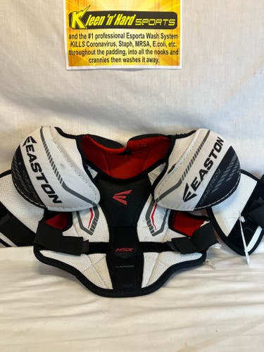 Junior Used Small Easton Synergy HSX Shoulder Pads