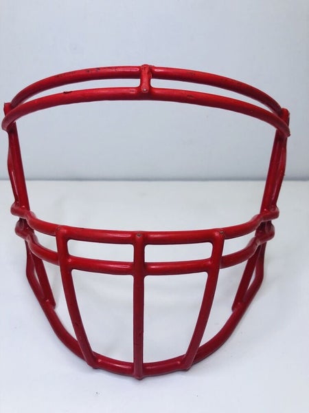 VERY GOOD CONDITION SCARLETT RED RIDDELL SPEEDFLEX SF-2BD FOOTBALL  FACEMASK