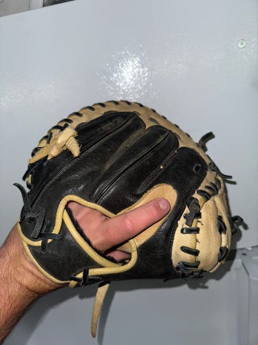 Used Catcher's 33" Natural Elite Baseball Glove