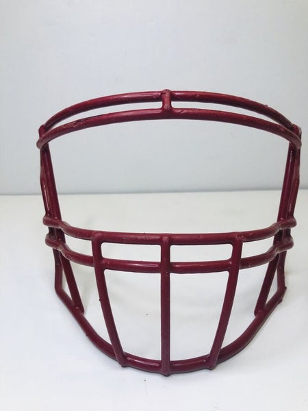 GOOD CONDITION MAROON RED RIDDELL SPEEDFLEX SF-2BD FOOTBALL  FACEMASK