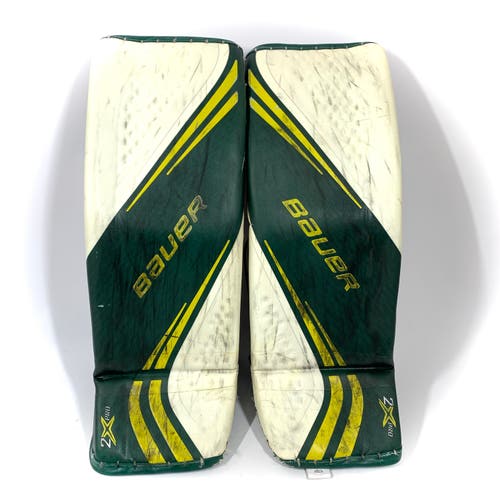 Used 33" Bauer Vapor 2X Pro Goalie Leg Pads Pro Stock