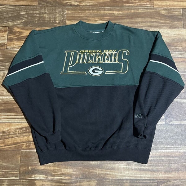 Vintage Green Bay Packers Logo Crewneck Sweatshirt