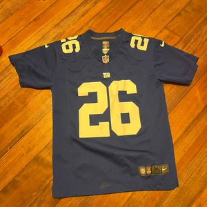 Blue New Youth Medium Saquon Jersey