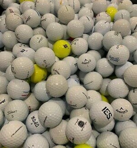AAAA Assorted Golf Balls (Callaway, Titleist, Taylormade, Srixon)