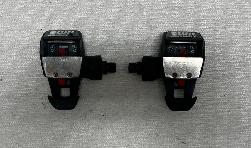 Vintage TIME Sprint Road Bike Clipless Cycling Bike Pedals 9/16" Spindle