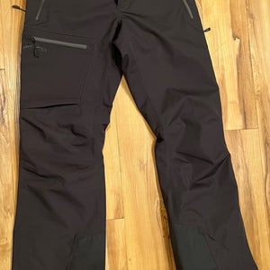 Gray Men's Adult Used Medium Marmot Refuge Ski Pants