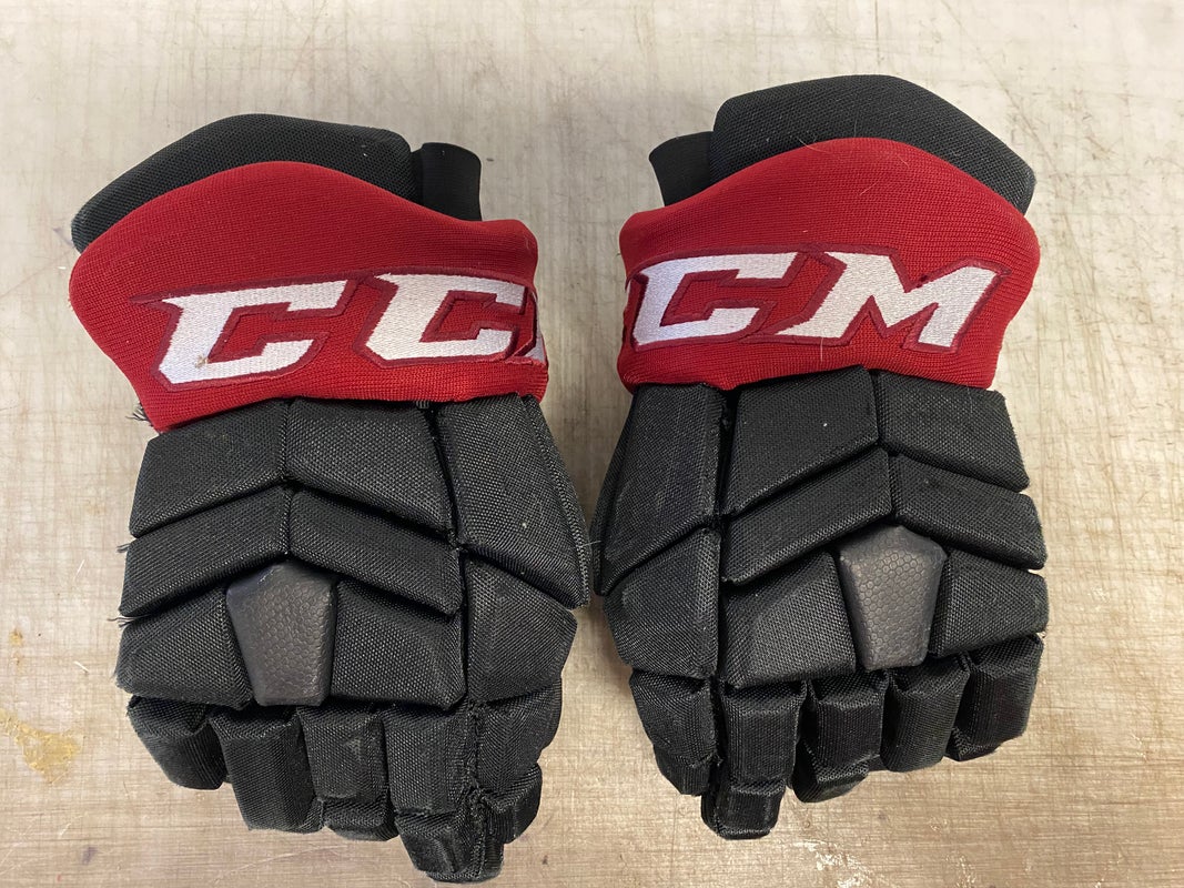 CCM HGTK Tacks Pro Stock 14" Hockey Gloves Coyotes 4029