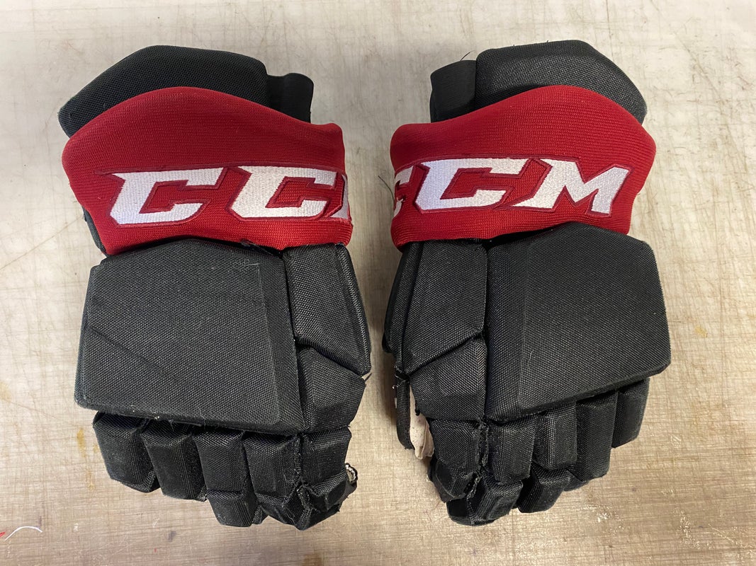 CCM HGTK Tacks Pro Stock 15" Hockey Gloves Coyotes 4031