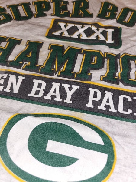 Authentic Junk Food Green Bay Packers Football 1921 Logo Sport Men T Shirt S-2xl - S