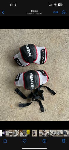 Bauer vapor 1x goalie knee pads