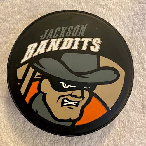 Jackson Bandits Vintage ECHL Hockey Official Game Puck