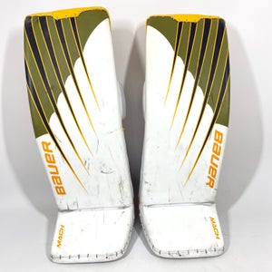 Used 36" Bauer MACH Goalie Leg Pads Pro Stock