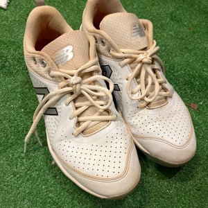 White Women's Metal Low Top