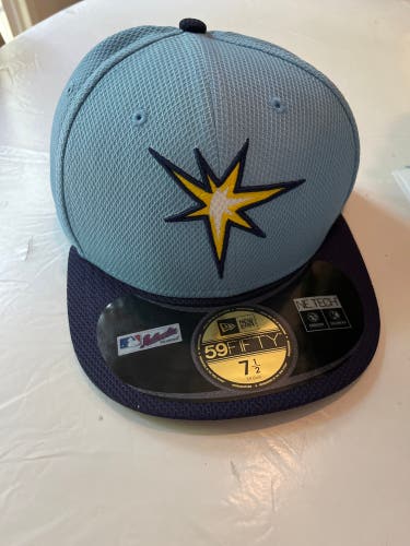 New Tampa bay rays 7 1/2 New Era Hat