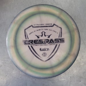 Used Dynamic Discs Fuzion Trespass 173g Disc Golf Drivers