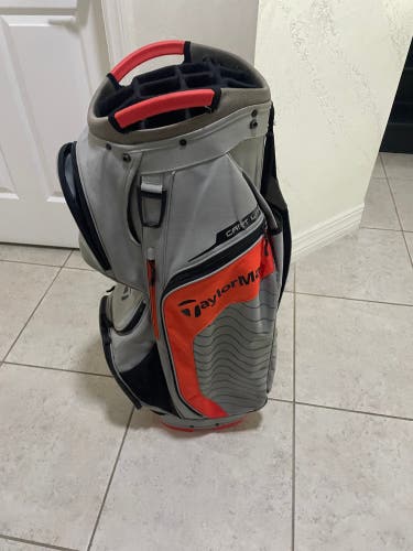 Taylormade golf cart bag  With club dividers , shoulder strap