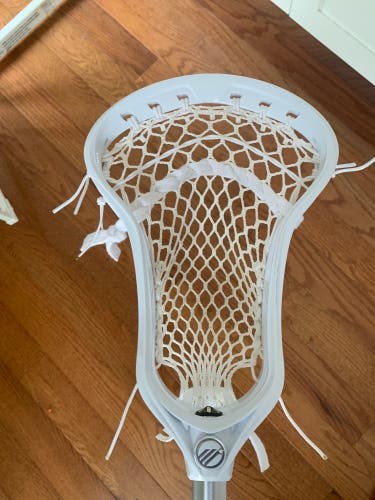 Like New Strung White Optik 3.0 Lacrosse Head