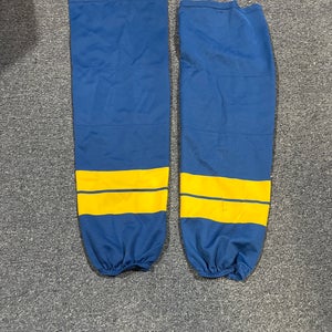 New Pro Stock Colorado Eagles Blue Angles Socks 30”