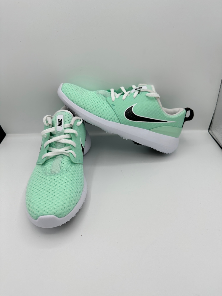 Nike Roshe G Women's Golf Shoes CD6066-300 Size 7.5 Mint Green Black White