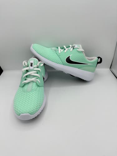 Nike Roshe G Women's Golf Shoes CD6066-300 Size 7 Mint Green Black White