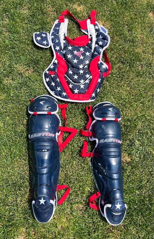 Easton Intermediate Elite X Stars & Stripes Catcher's Set