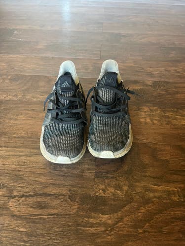 Gray Men's Size 11.5 (Women's 12.5) Adidas Ultraboost Shoes