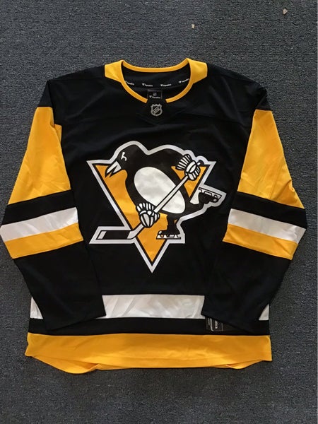NWT Fanatics Vintage Pittsburgh Penguins FRANCIS Road Jersey LARGE  **AUTOGRAPHED** Kraken