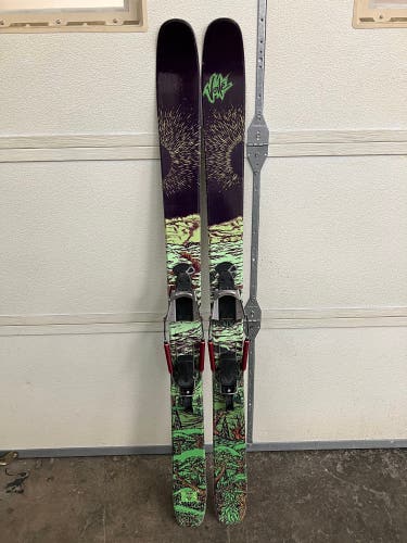 Voile Charger Skis 161cm W/ Telemark Bindings