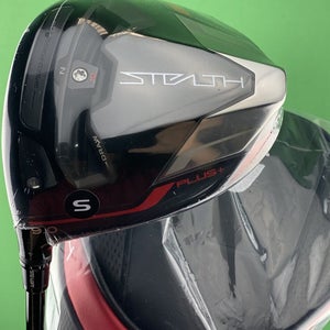 TaylorMade Stealth+ Plus Driver LEFT Hand 9* HZRDUS Smoke RDX Stiff Flex #87008