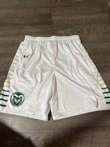 Team Issued Under Armour Colorado State Lacrosse shorts