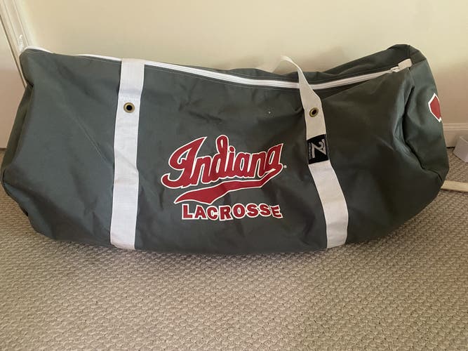 Indiana IU Lacrosse Gray Gear Bag (TEAM ISSUED)