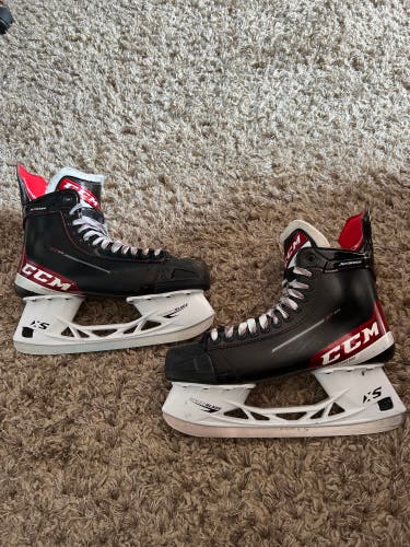 Used *DAMAGED* CCM JetSpeed FT475 Hockey Skates Size 11
